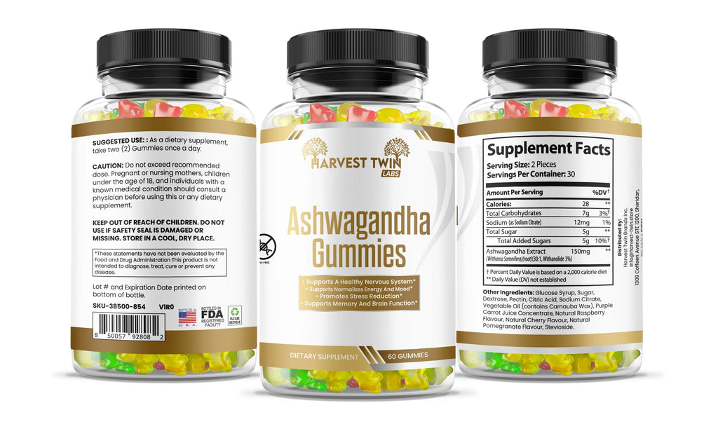 Ashwagandha Gummy for Natural Stress Relief